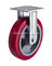 8&quot; 450kg Heavy Duty Rigid TPU Caster Wheel 7008-86 for Caster Application Red Color